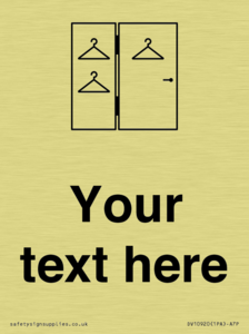 Custom information:  Large Changing room